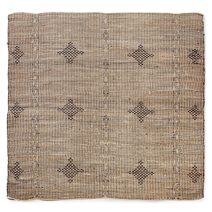 Rustic Jute Rug (2mx2m) Hondwoven by HKLIVING