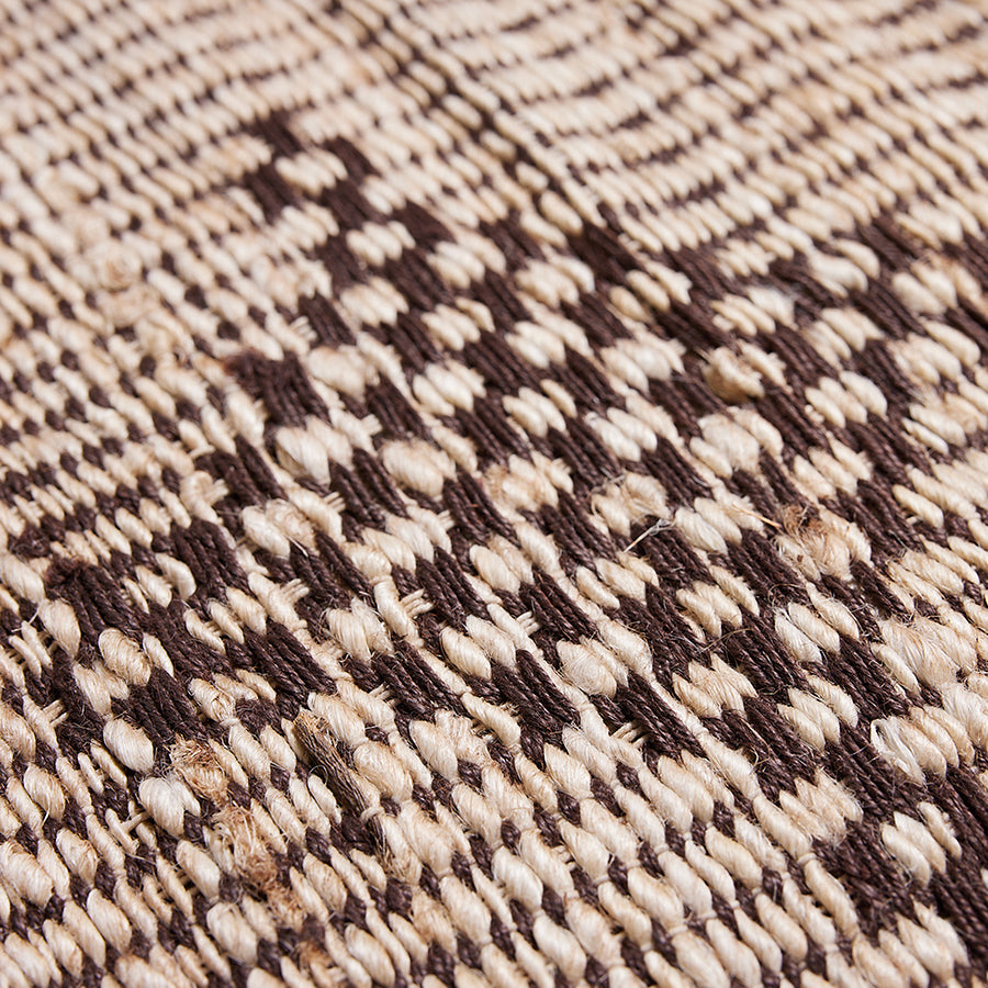 Rustic Jute Rug (2mx2m) Hondwoven by HKLIVING