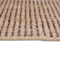 Rustic Jute Rug (2mx2m) Hondwoven by HKLIVING