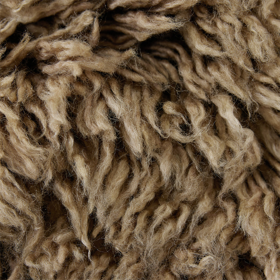 Fluffy Roud Rug, 1.5m, Sage Green by HKLIVING