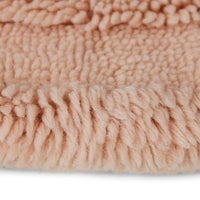 Soft Pink Round Woollen Rug, 1.5m Diameter from HKLIVING