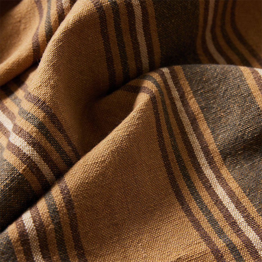 HKLIVING Vida Striped Table Cloth - Amber Grey (160x300cm)