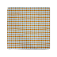 HKLIVING Vida Check Table Cloth - Amber Blue (180x180cm)