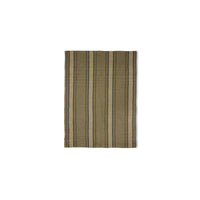 HKLIVING Vida Striped Tea Towels, 50 x 70cm - Sand Cream, Amber Grey