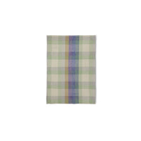 HKLIVING Vida Check Tea Towels, 50 x 70cm - Multicolour, Strawberry Cream, Amber Blue