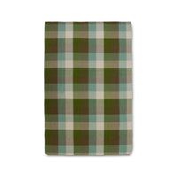 Vida Check Table Cloth - Mint/Olive 140x220cm by HKLIVING