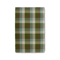 Vida Check Table Cloth - Mint/Olive 140x220cm by HKLIVING