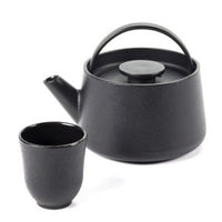 Tea Pot M Cast Iron Black INKU by Serax