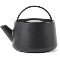Tea Pot M Cast Iron Black INKU by Serax