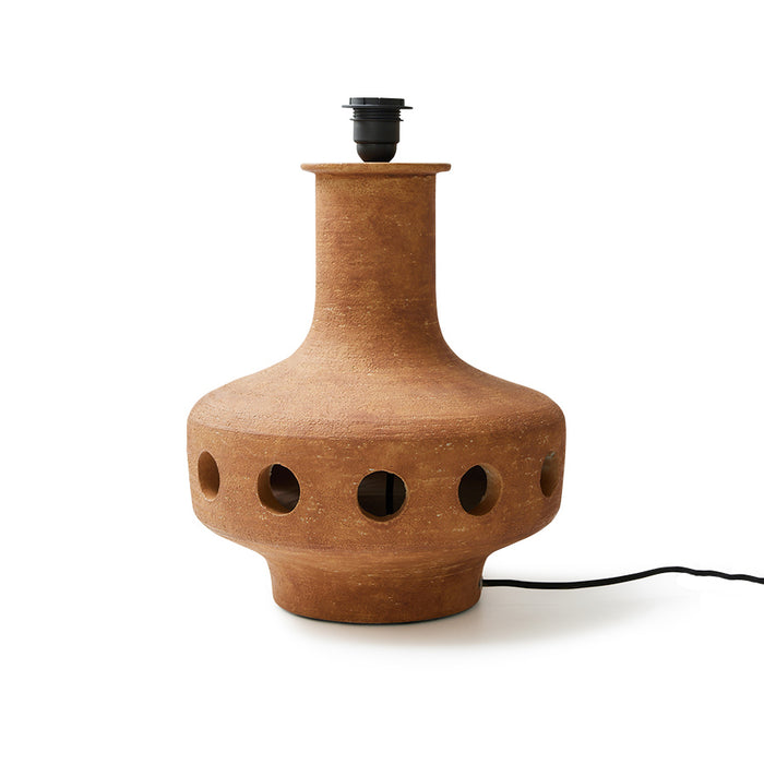 Ultimate Stoneware Lamp Base, Mud, HKLIVING