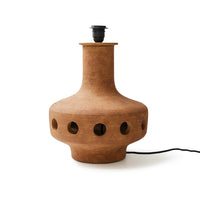 Ultimate Stoneware Lamp Base, Mud, HKLIVING