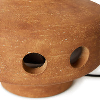 Ultimate Stoneware Lamp Base, Mud, HKLIVING