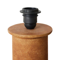 Ultimate Stoneware Lamp Base, Mud, HKLIVING