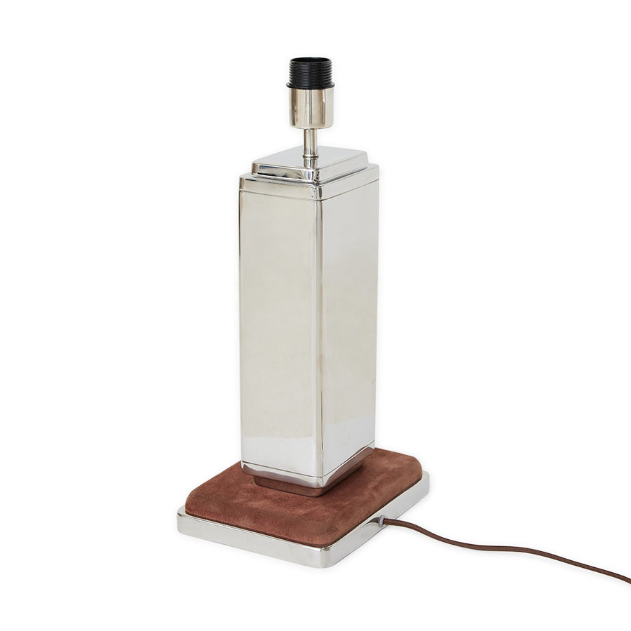 Brut Lamp Base, Chrome, HKLIVING