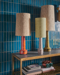 Cone Lamp Shade Silk Natural