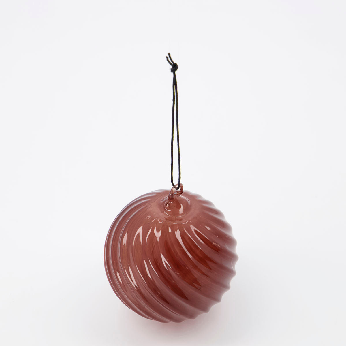 Ornament Glassy Brown