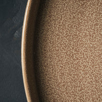 Dinner plate Cara Camel