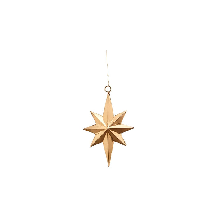 Star Bethlehem Antique Brass Bauble