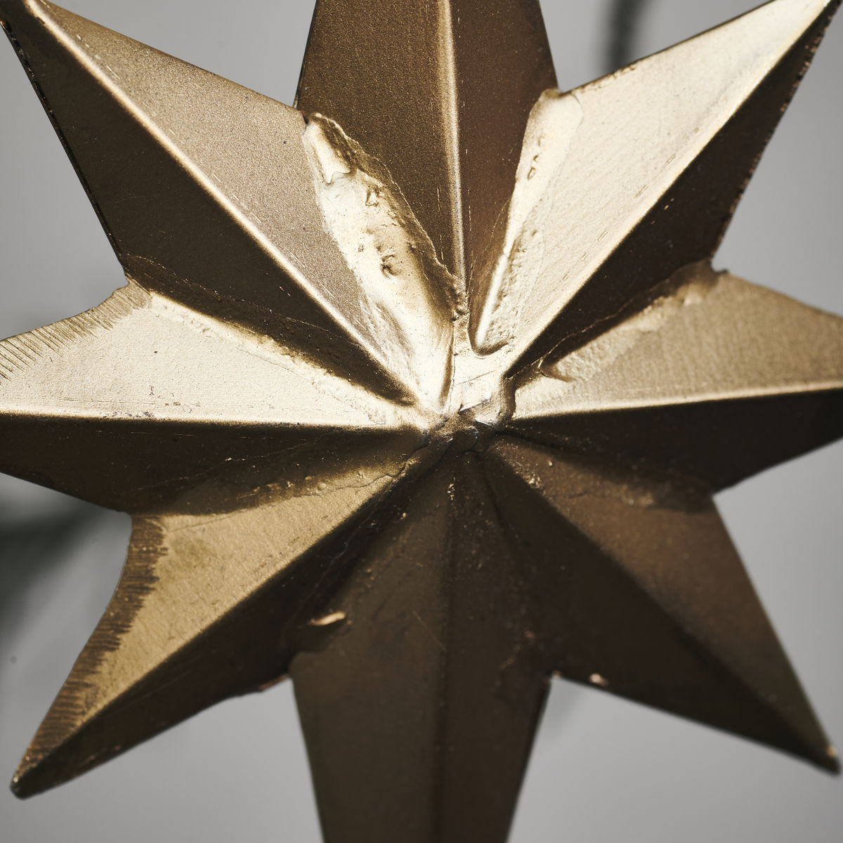 Star Bethlehem Antique Brass Bauble