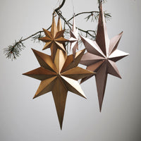 Star Bethlehem Antique Brass Bauble