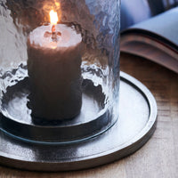 Candle Stand Cylo Antique Zinc
