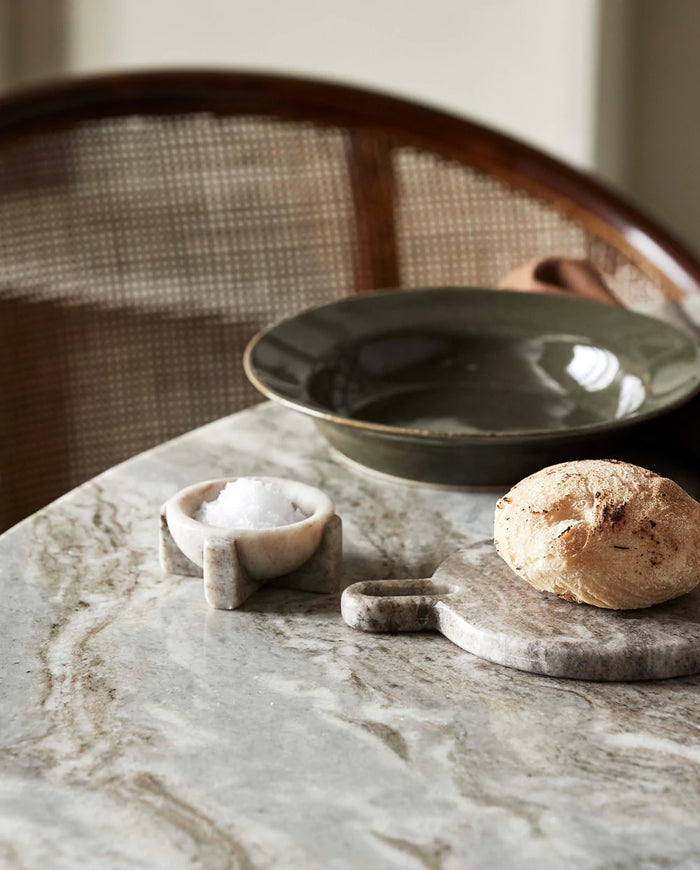 Merian Salt Dish Brown Marble