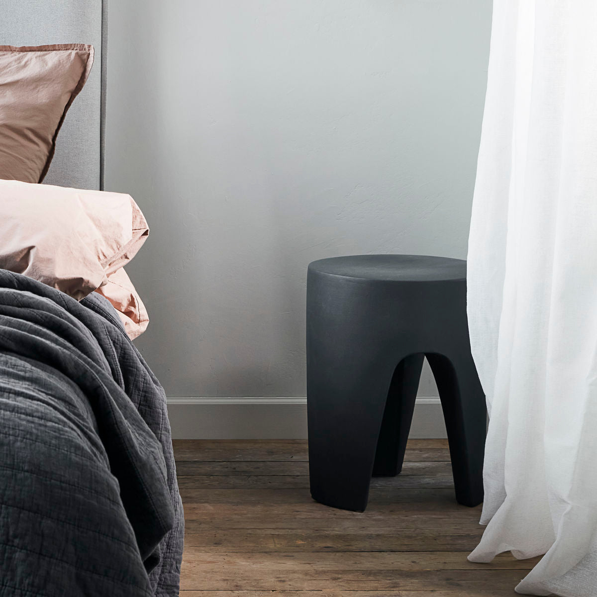 Besshoei Coal Side Table