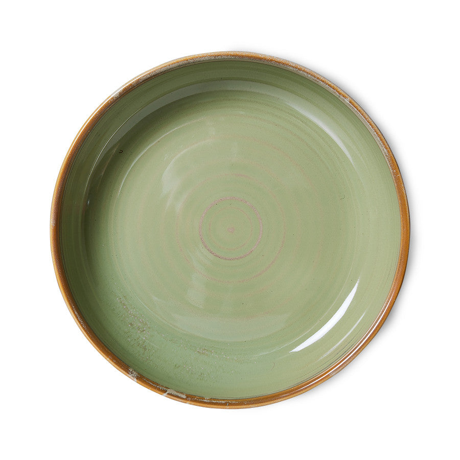 Deep Plate M Moss Green