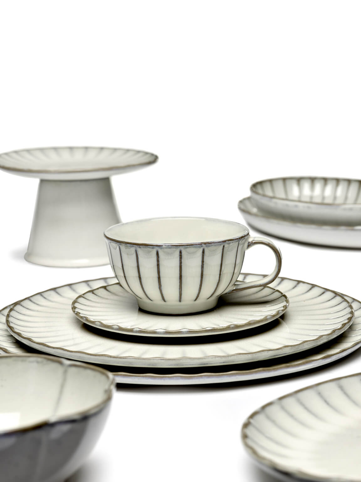 Cake Stand INKU S White