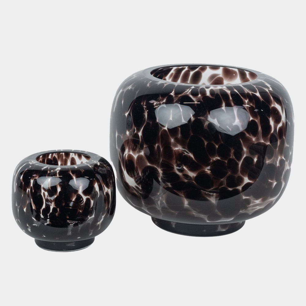 Leo Candle Holder Black L