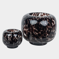Leo Candle Holder Black L