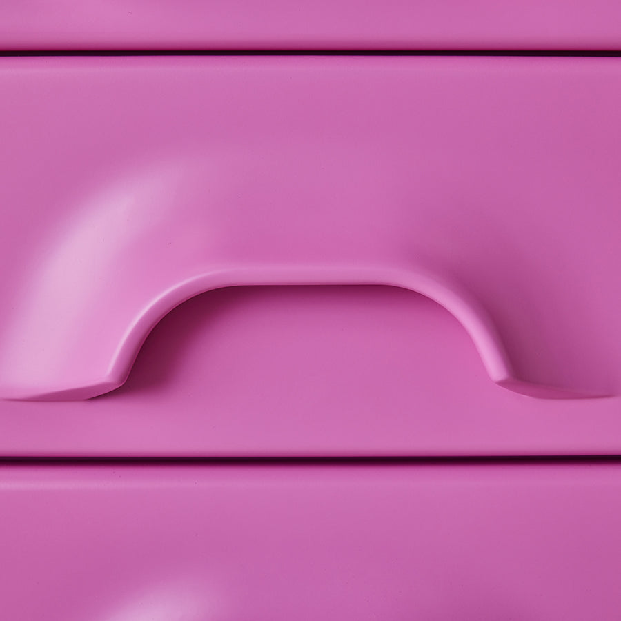 HKLIVING Chest of 8 Drawers in Urban Pink