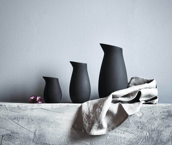 Nordic Unglazed Water Decanter