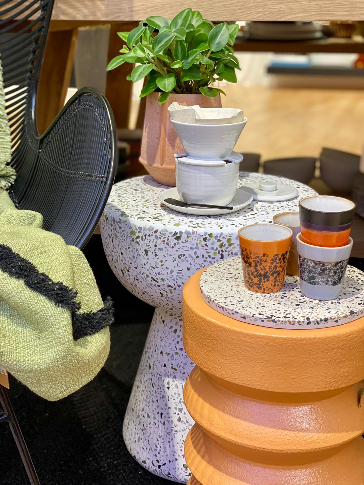 Terrazzo Side Table by HKLIVING