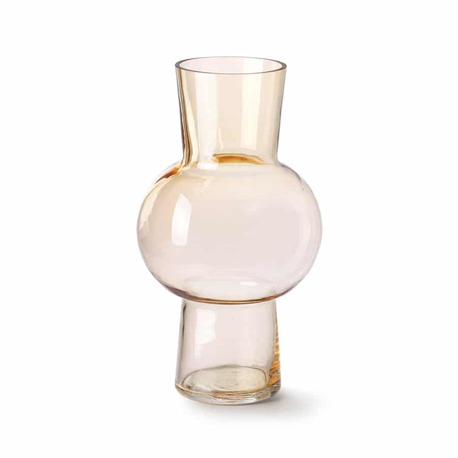 Glass Vase Peach
