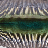 Midori Ridge Oval Plate
