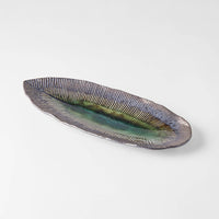 Midori Ridge Oval Plate