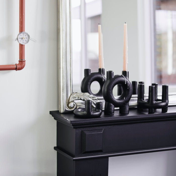 Toro Candleholder Black Small