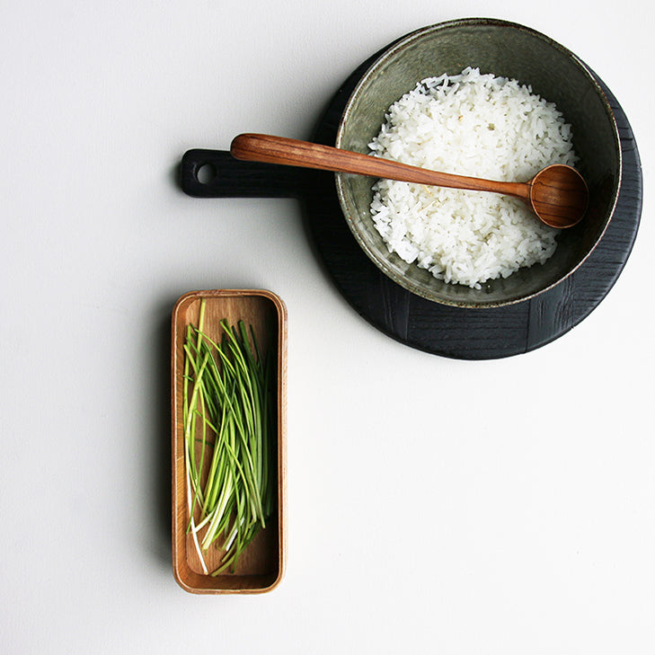 wooden tray and bowl is the image used for this collection of bargain pieces that, although lower in price, will spark joy just like a larger pieces available