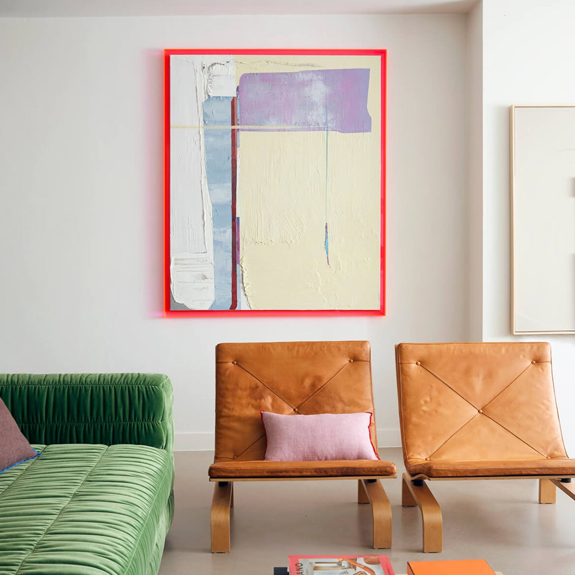 Framed Artwork HKLIVING 'Days In The City', 127X152cm