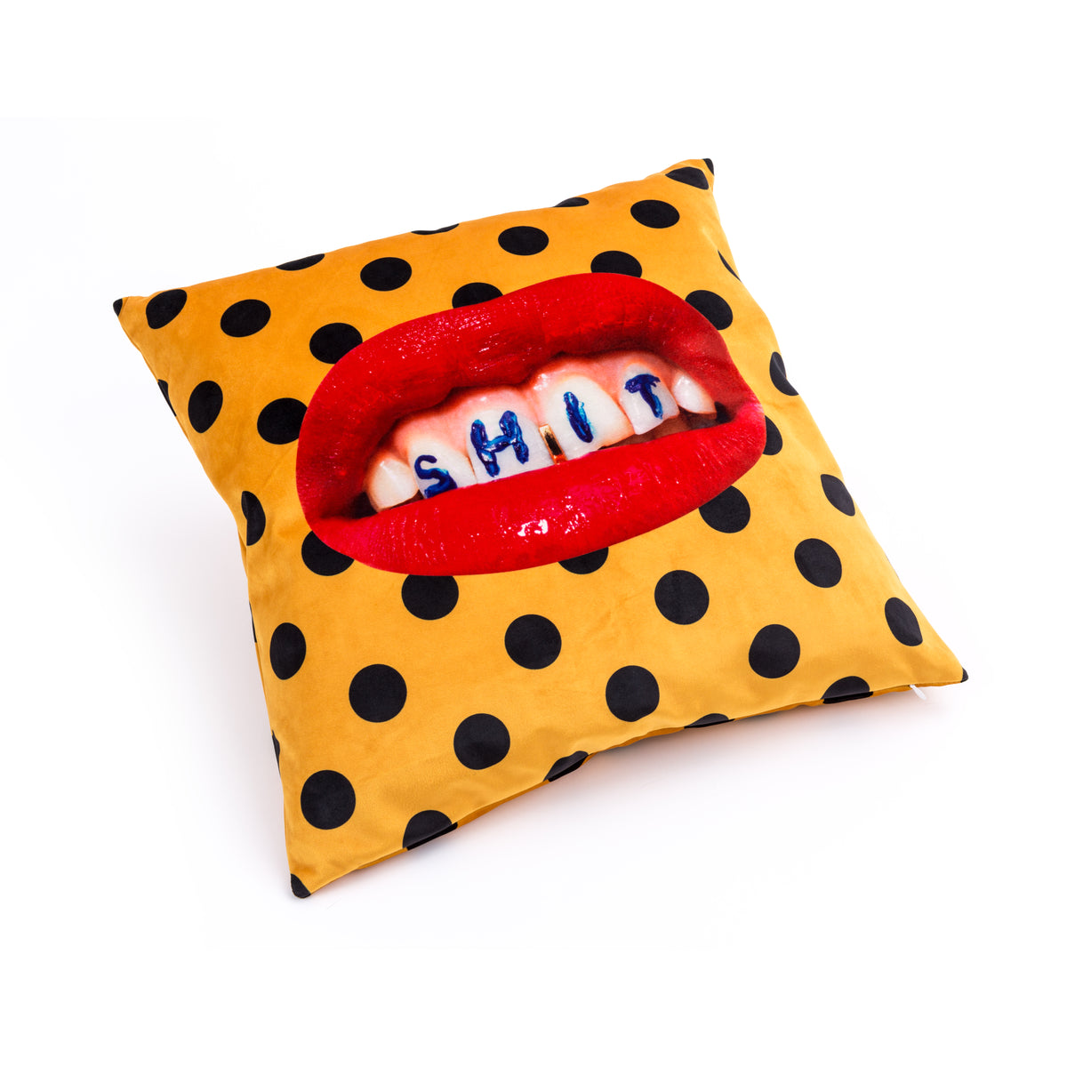 Seletti x TOILETPAPER Cushions â€“ Surreal Pop Art Designs in Bold Styles