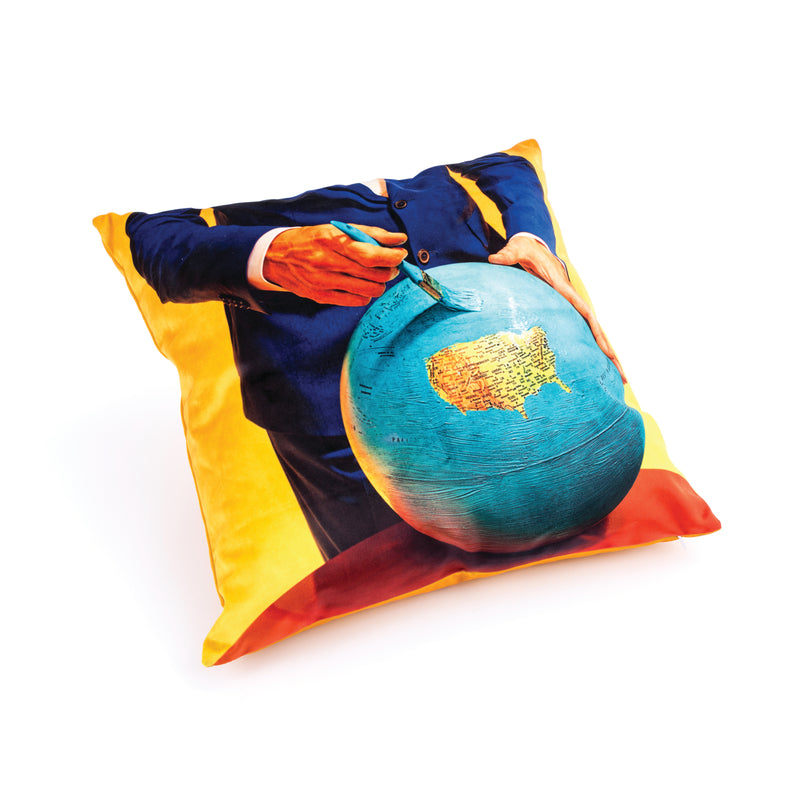 Seletti x TOILETPAPER Cushions â€“ Surreal Pop Art Designs in Bold Styles