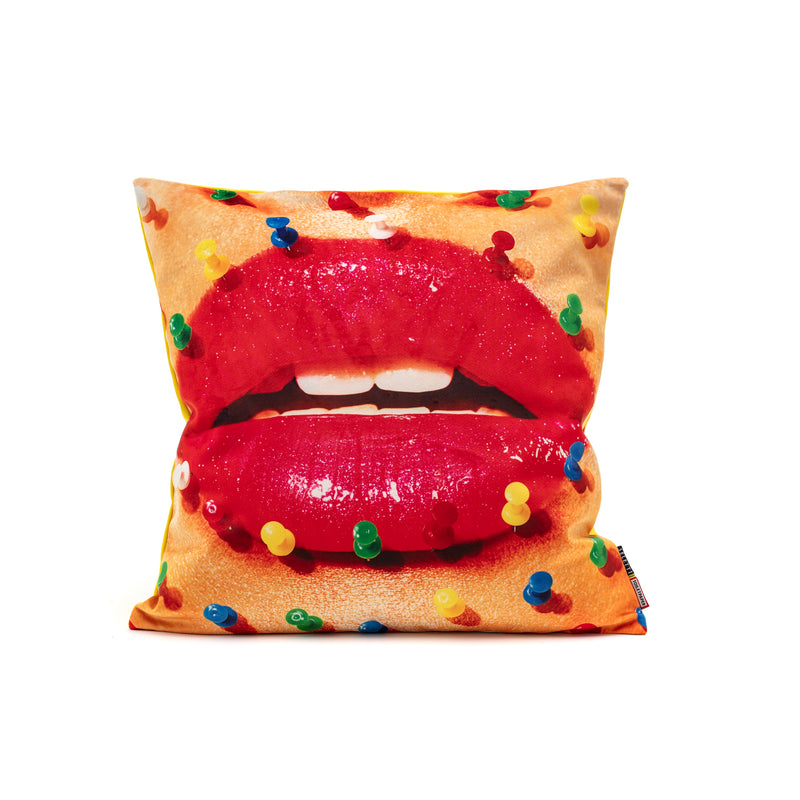 Seletti x TOILETPAPER Cushions â€“ Surreal Pop Art Designs in Bold Styles