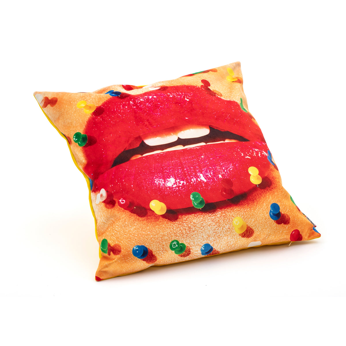 Seletti x TOILETPAPER Cushions â€“ Surreal Pop Art Designs in Bold Styles