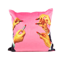 Seletti x TOILETPAPER Cushions â€“ Surreal Pop Art Designs in Bold Styles