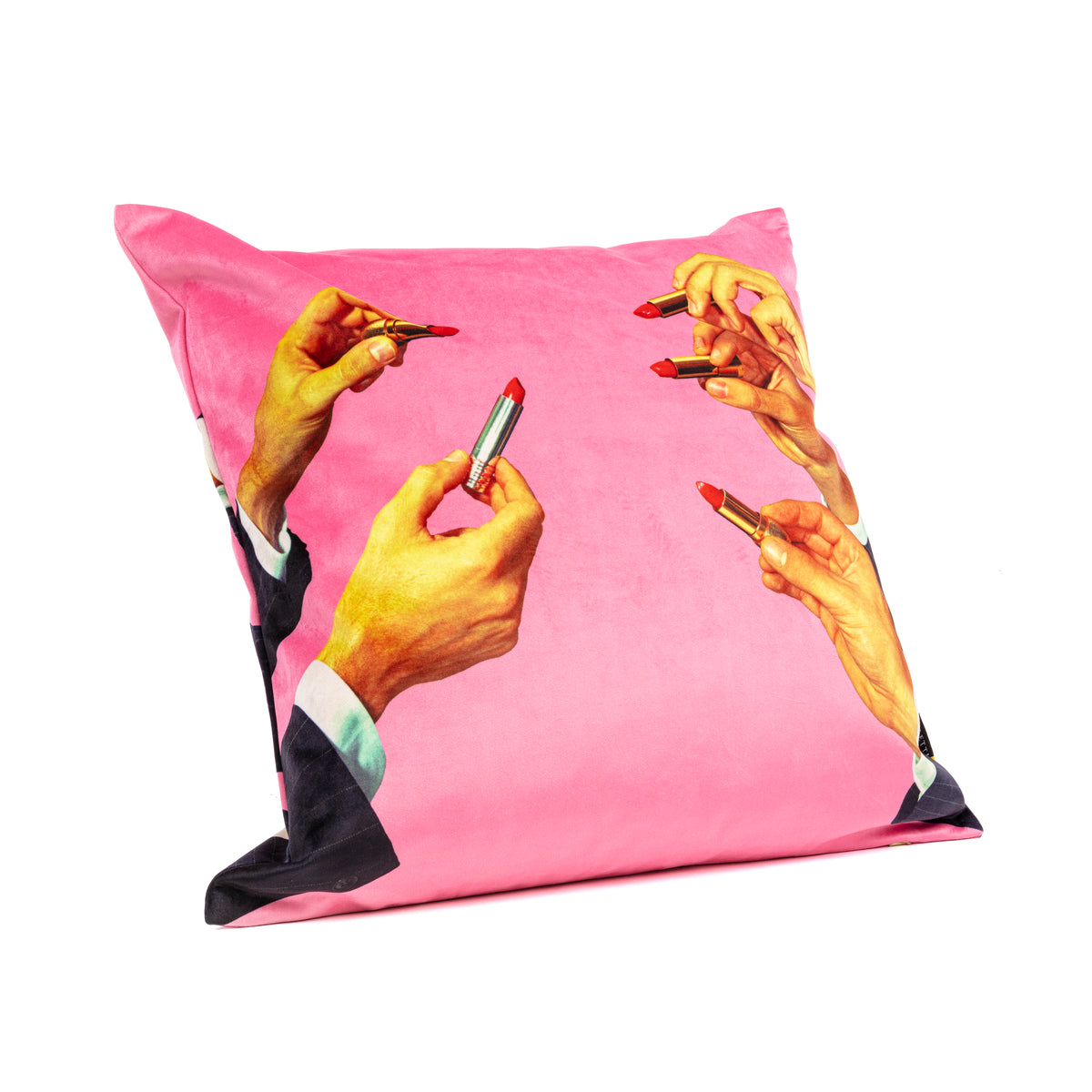 Seletti x TOILETPAPER Cushions â€“ Surreal Pop Art Designs in Bold Styles