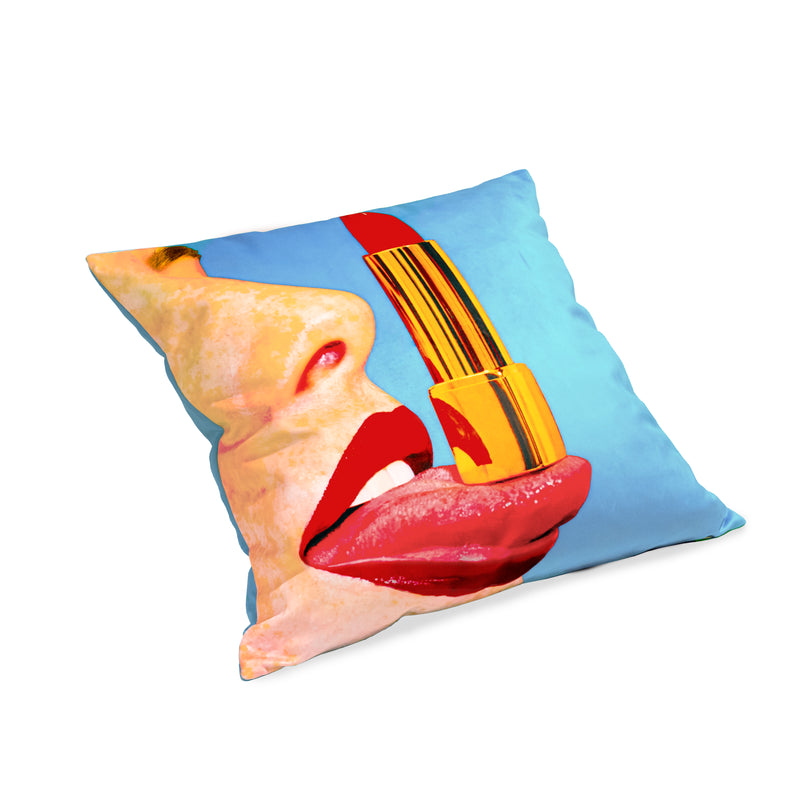 Seletti x TOILETPAPER Cushions â€“ Surreal Pop Art Designs in Bold Styles