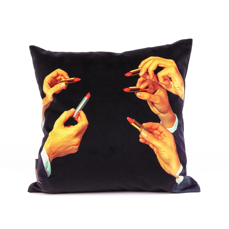 Seletti x TOILETPAPER Cushions â€“ Surreal Pop Art Designs in Bold Styles