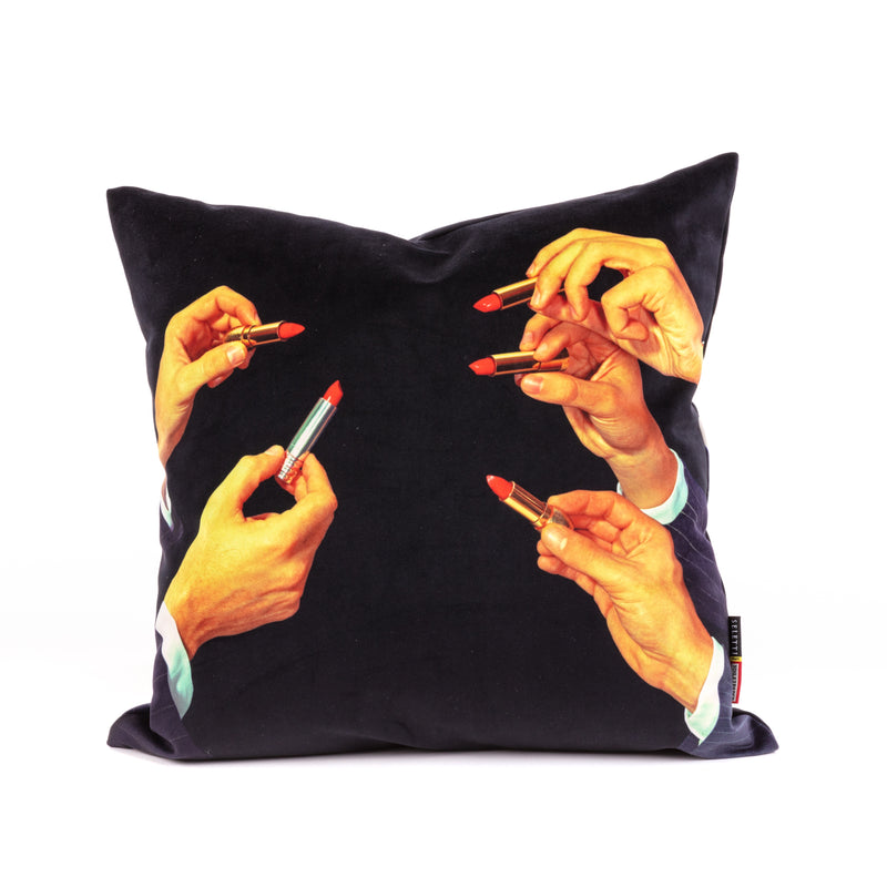 Seletti x TOILETPAPER Cushions â€“ Surreal Pop Art Designs in Bold Styles