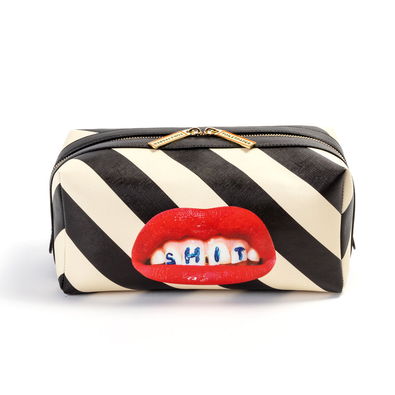 Wash Bag by Seletti TOILETPAPER - Bold & Quirky Travel Toiletry Case